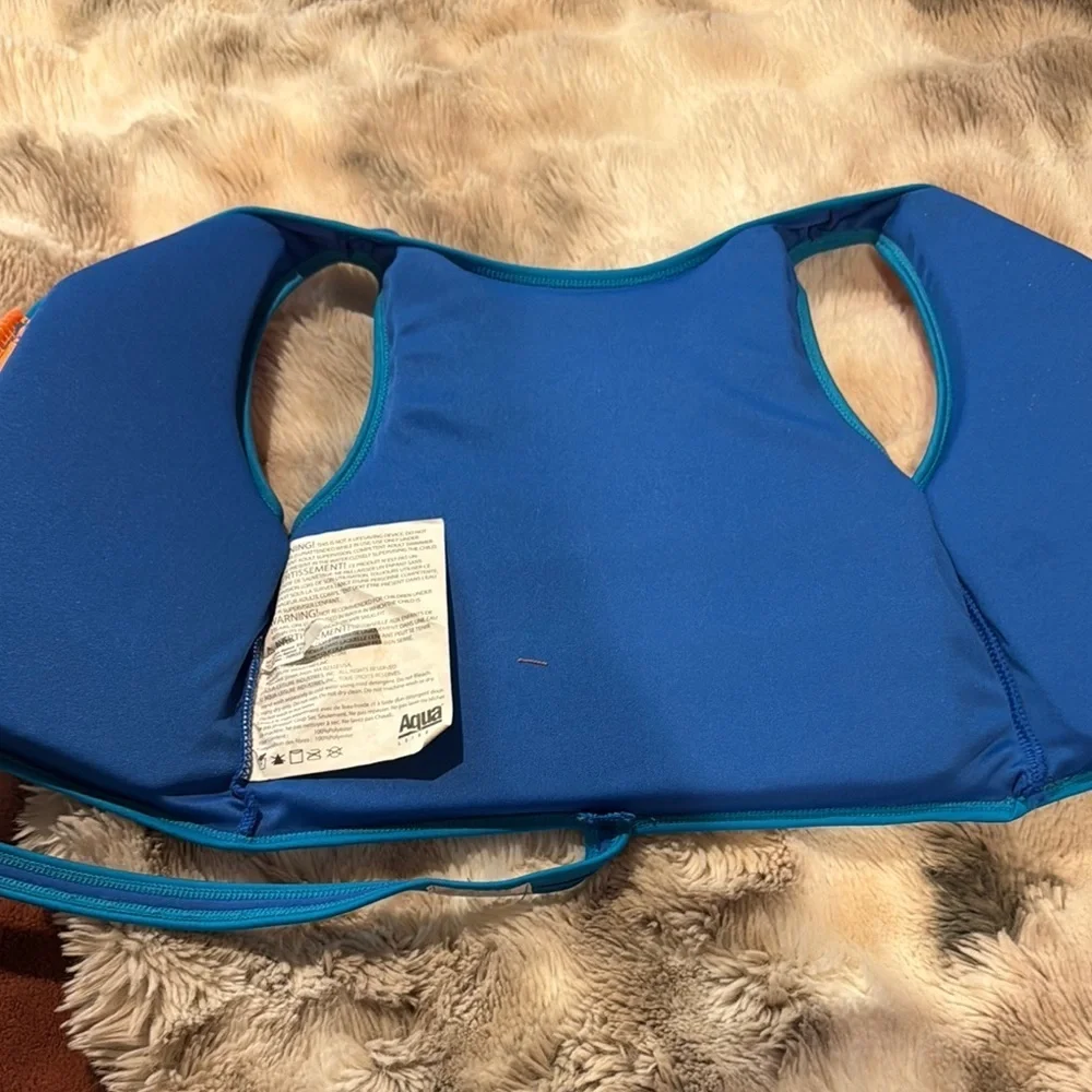 Kids Swim Vest - Blue and Red